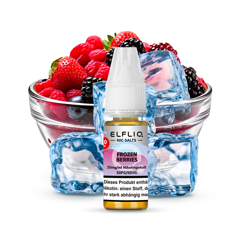 Elfliq Nikotinsalz Liquid Frozen Berries 20mg 10ml