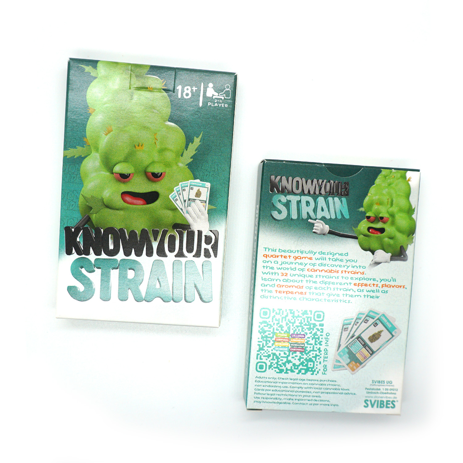 SVibes - Know Your Strain Kartenspiel