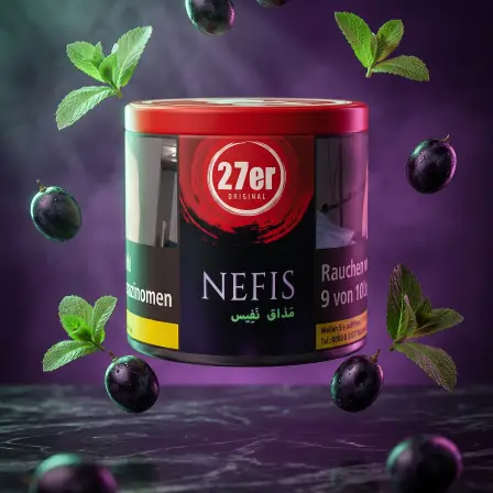 27er Virginia Shisha Tabak Nefis 200g