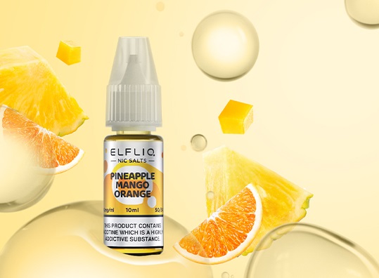 Elfbar Elfliq Liquid Pineapple Mango Orange Elfbar Elfliq Liquid Pineapple Mango Orange