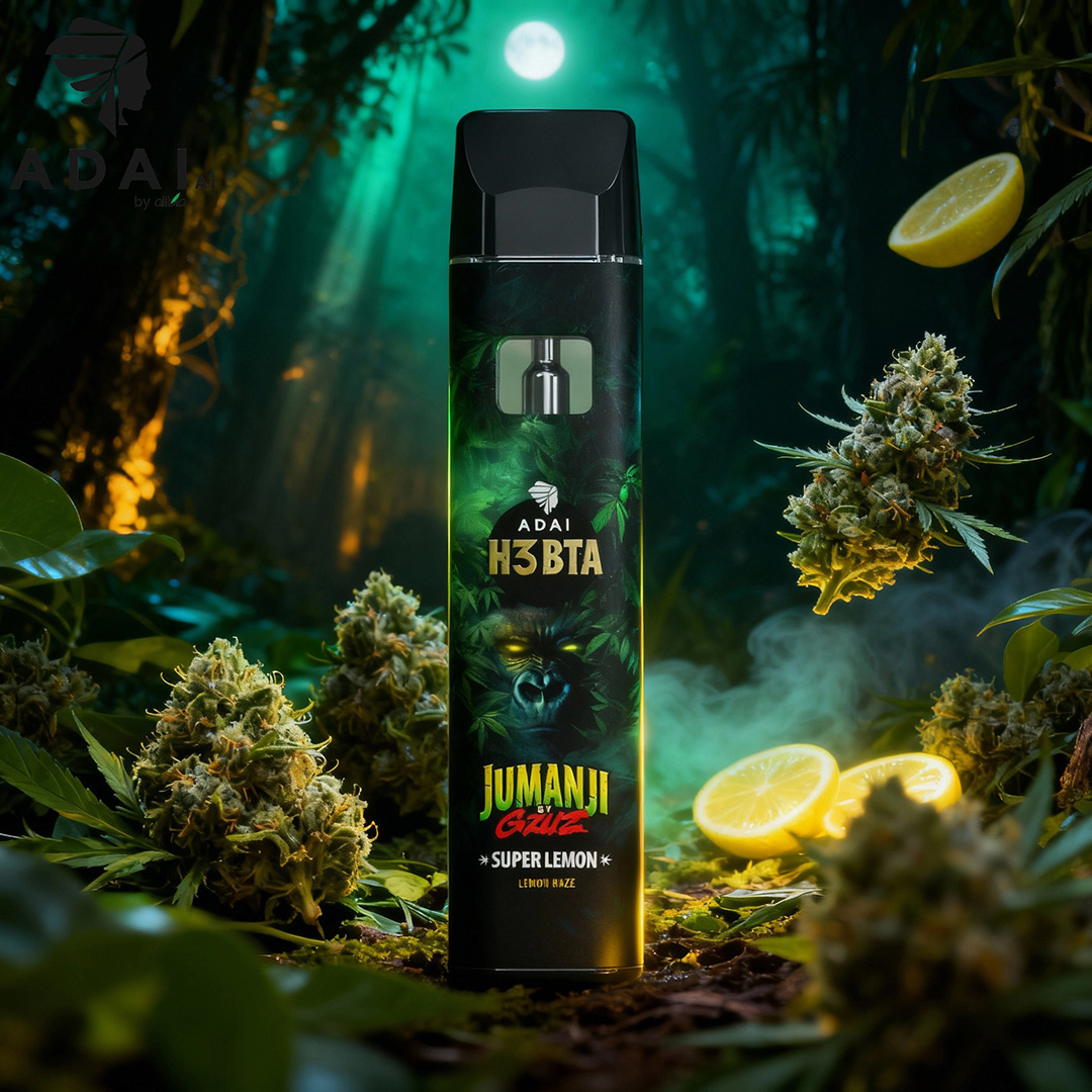 Jumanji by GZUZ H3BTA Vape Super Lemon 1ml Jumanji by GZUZ H3BTA Vape Super Lemon 1ml