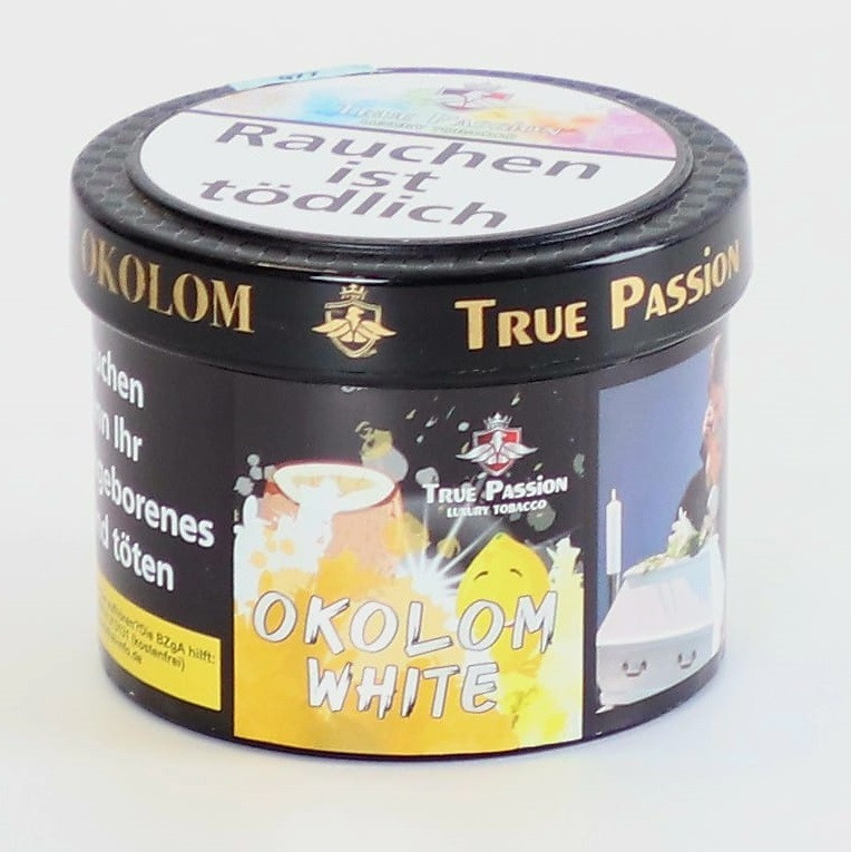 True Passion Shisha Tabak Okolom White 200g True Passion Shisha Tabak Okolom White 200g