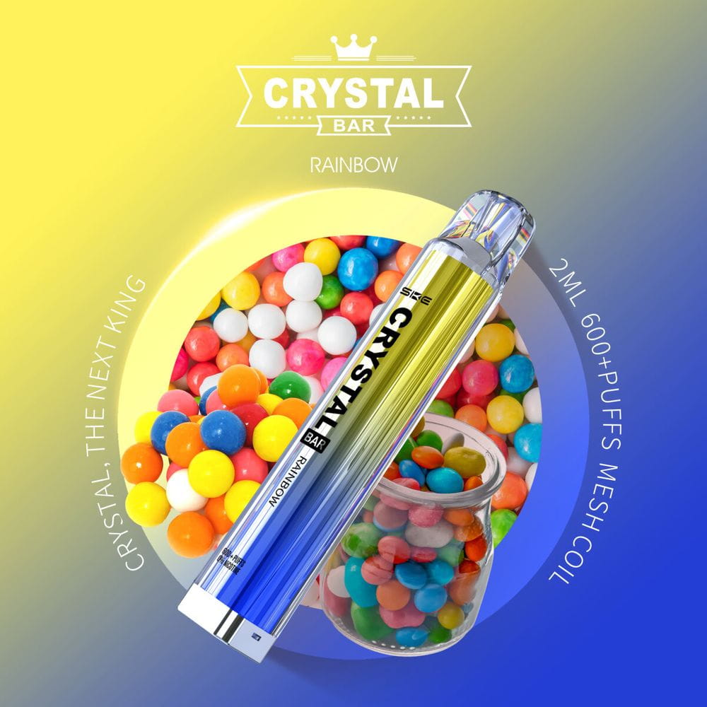 Crystal Bar - Rainbow 2% Nikotin 600 Züge