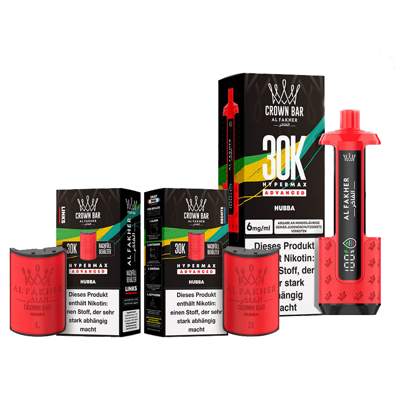 Al Fakher 30K Advanced Hypermax Bundle Hubba Al Fakher 30K Advanced Hypermax Bundle Hubba