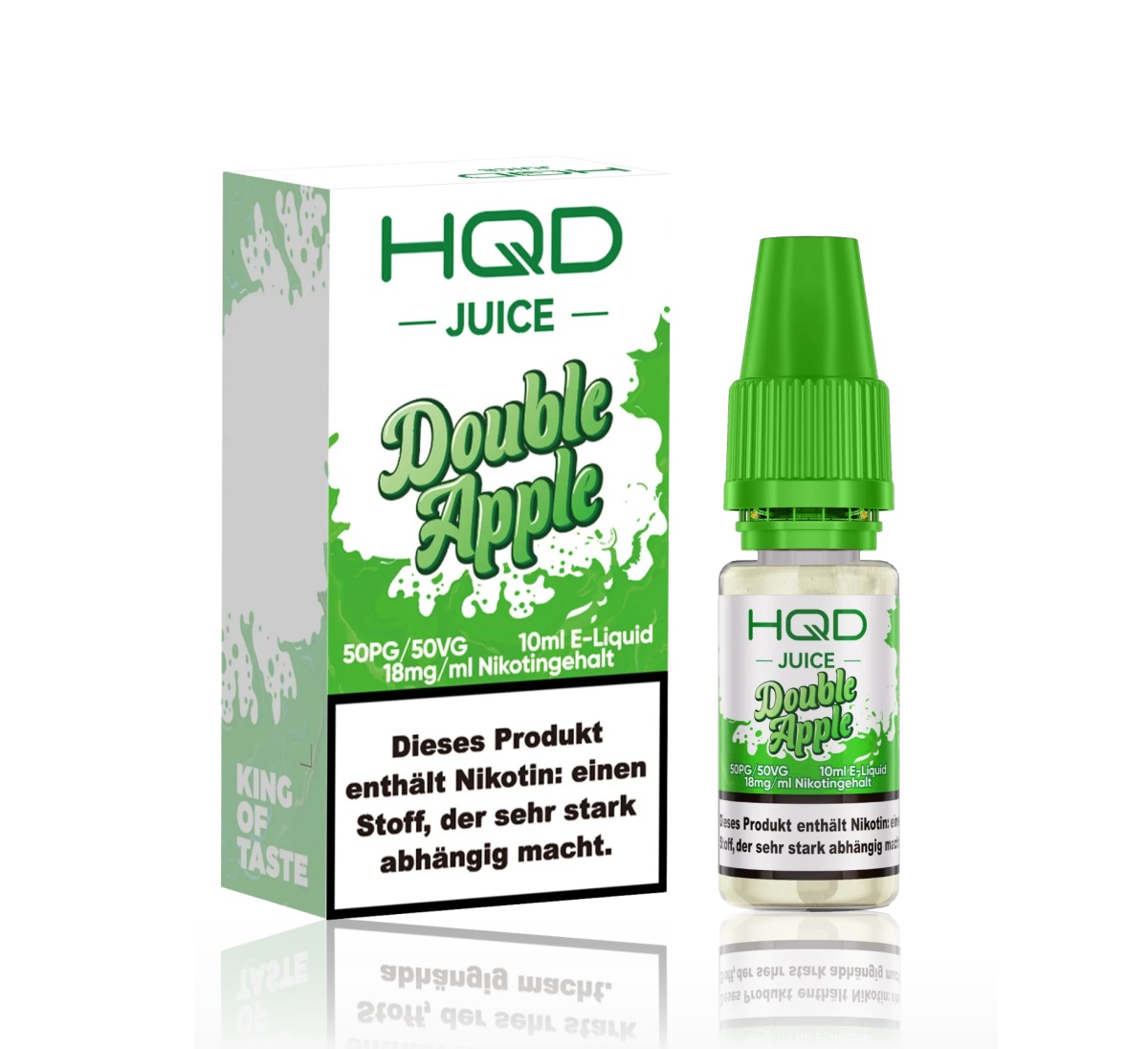 HQD Juice Liquid Double Apple 10ml 18mg HQD Juice Liquid Double Apple 10ml 18mg