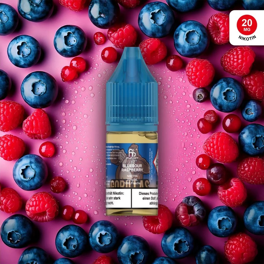 Randm Tornado Liquid Blue Sour Raspberry Nikotinsalz 20mg 10ml