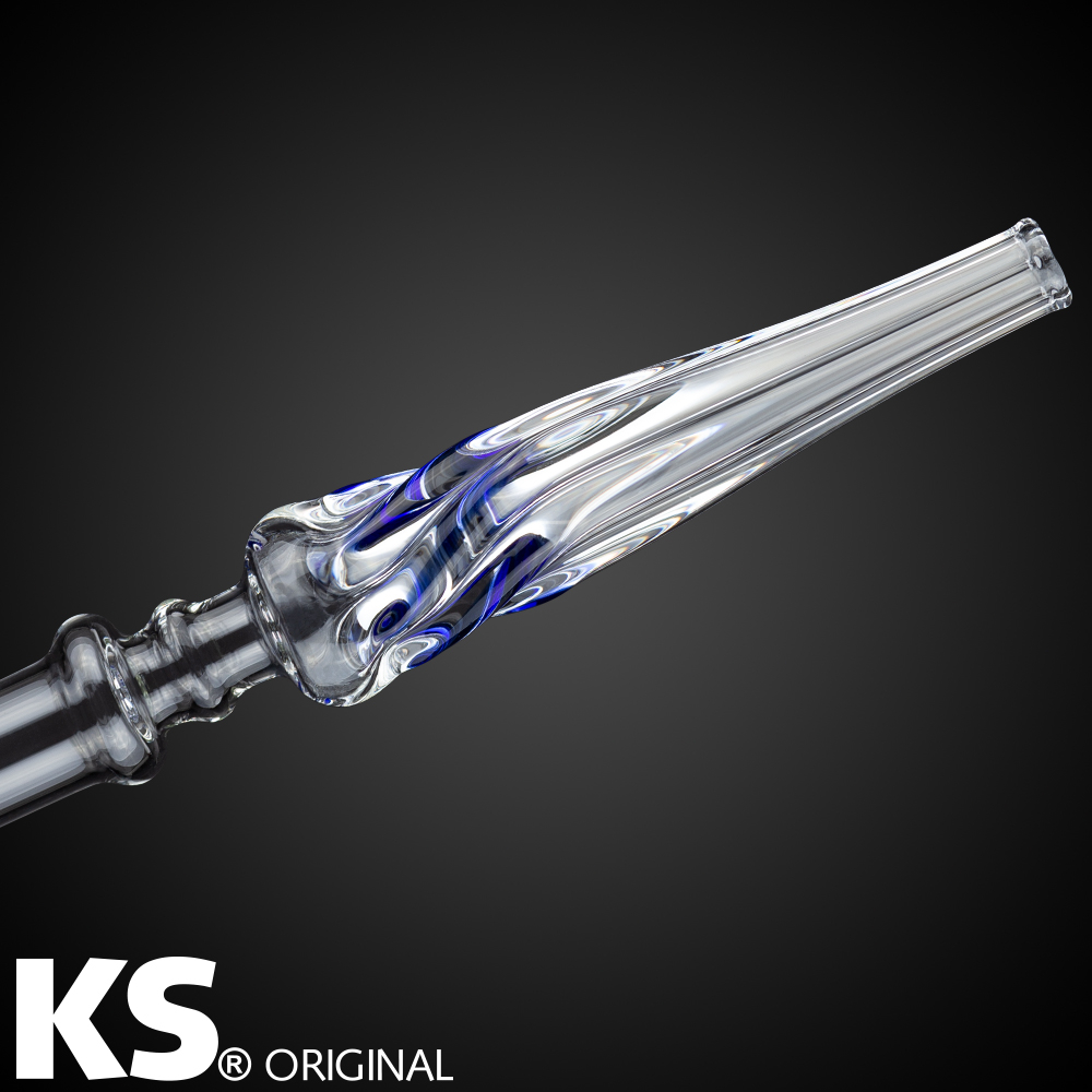 KS Glasmundstück Stardust Blue Tip KS Glasmundstück Stardust Blue Tip
