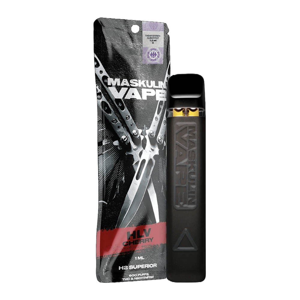 Maskulin H2 Superior Blend Vape HLV Cherry Maskulin H2 Superior Blend Vape HLV Cherry