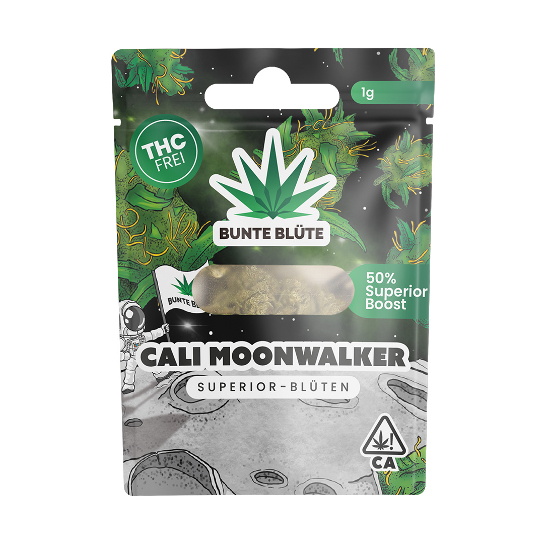 Bunte Blüte Superior Blend Blüte Cali Moonwalker 1g Bunte Blüte Superior Blend Blüte Cali Moonwalker 1g