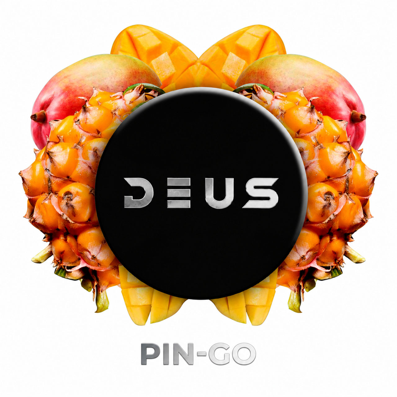 Deus Darkblend Shisha Tabak Pin-Go 100g Deus Darkblend Shisha Tabak Pineapple Mango 100g