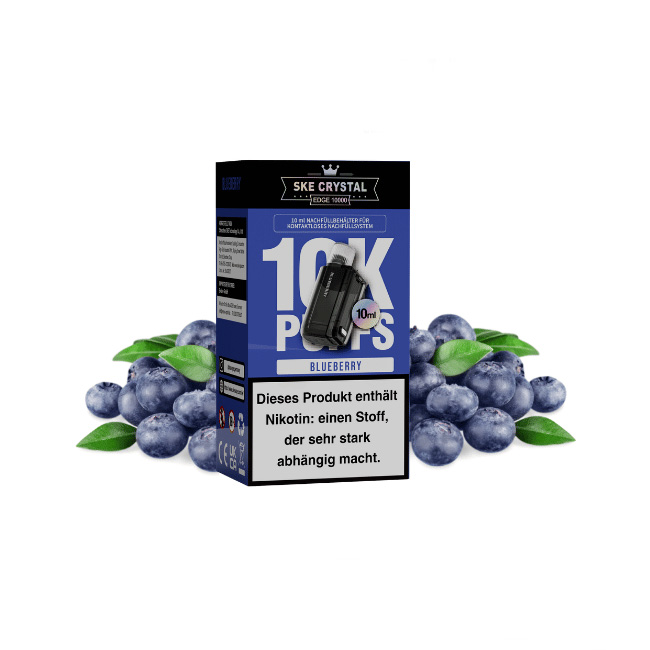 SKE Crystal Edge 10K Pod Blueberry 10ml SKE Crystal Edge 10K Pod Blueberry 10ml