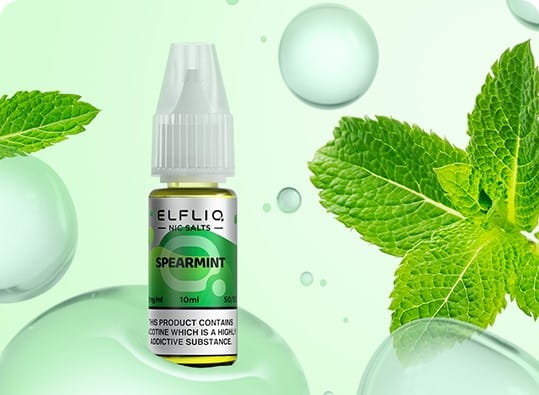 Elfliq_Spearmint Elfliq - Spearmint Nikotinsalz Liquid 10ml l 20mg/ml