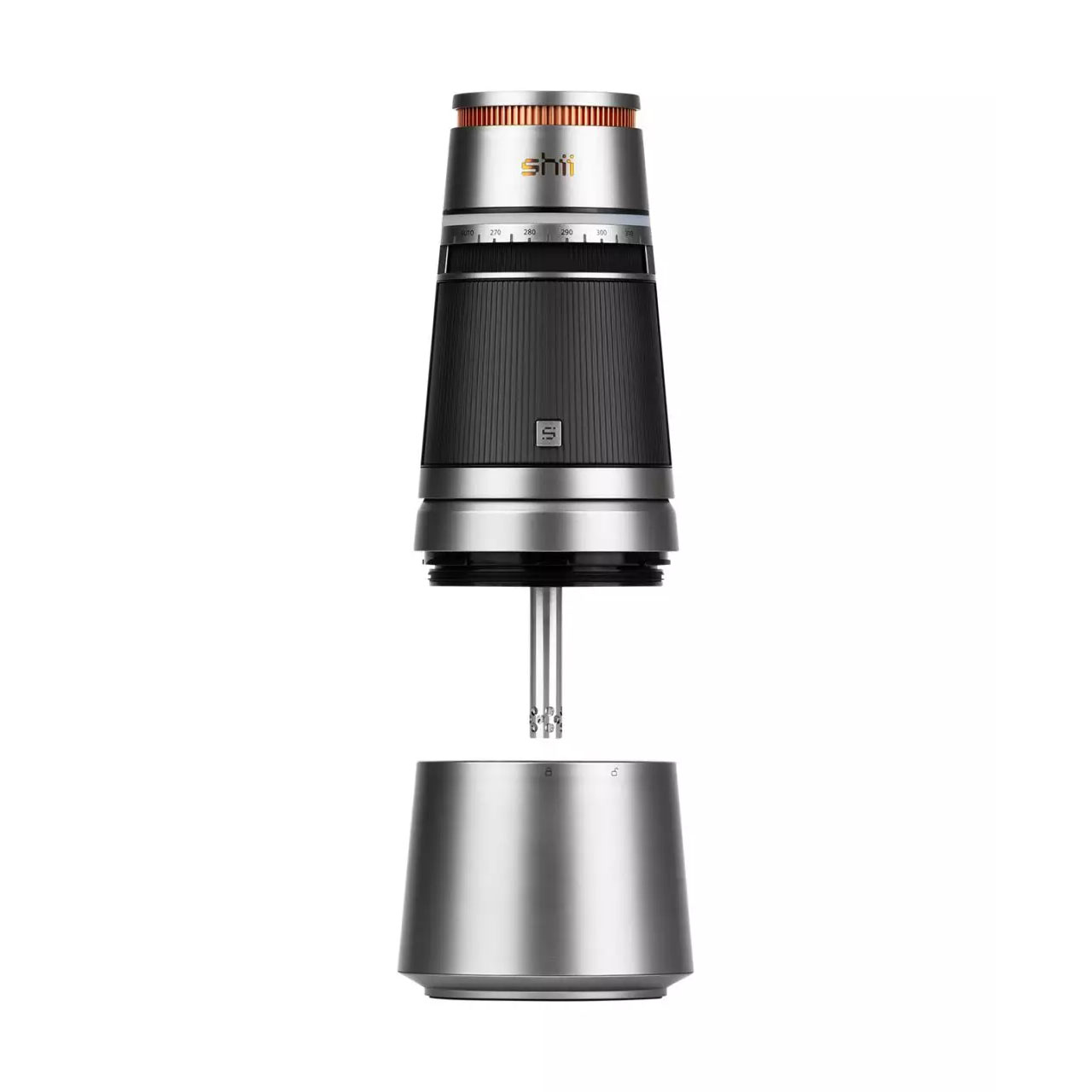 shii Elektronische Shisha Silk Gray