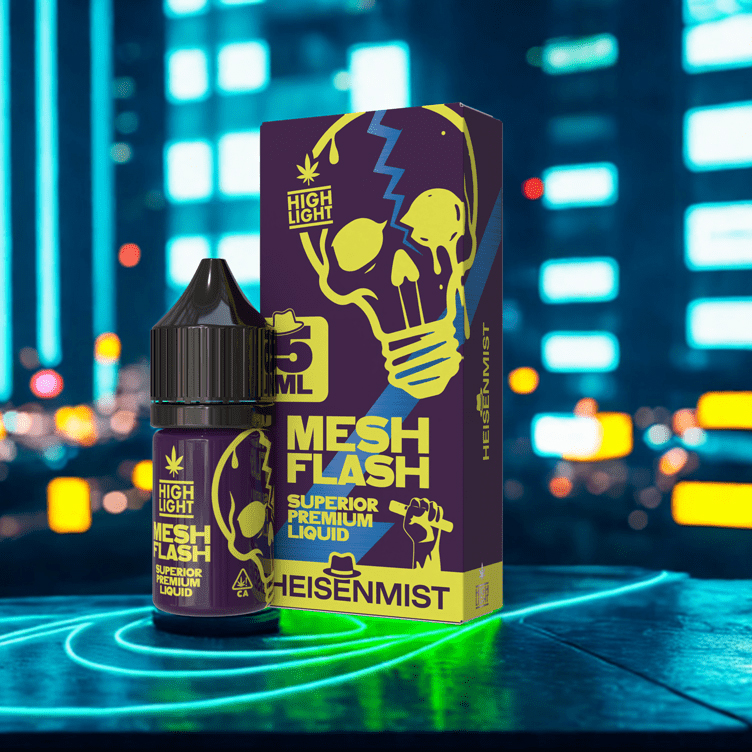 Mesh Flash - Superior Liquid - Heisenmist 5ml Mesh Flash - Superior Liquid - Heisenmist 5ml