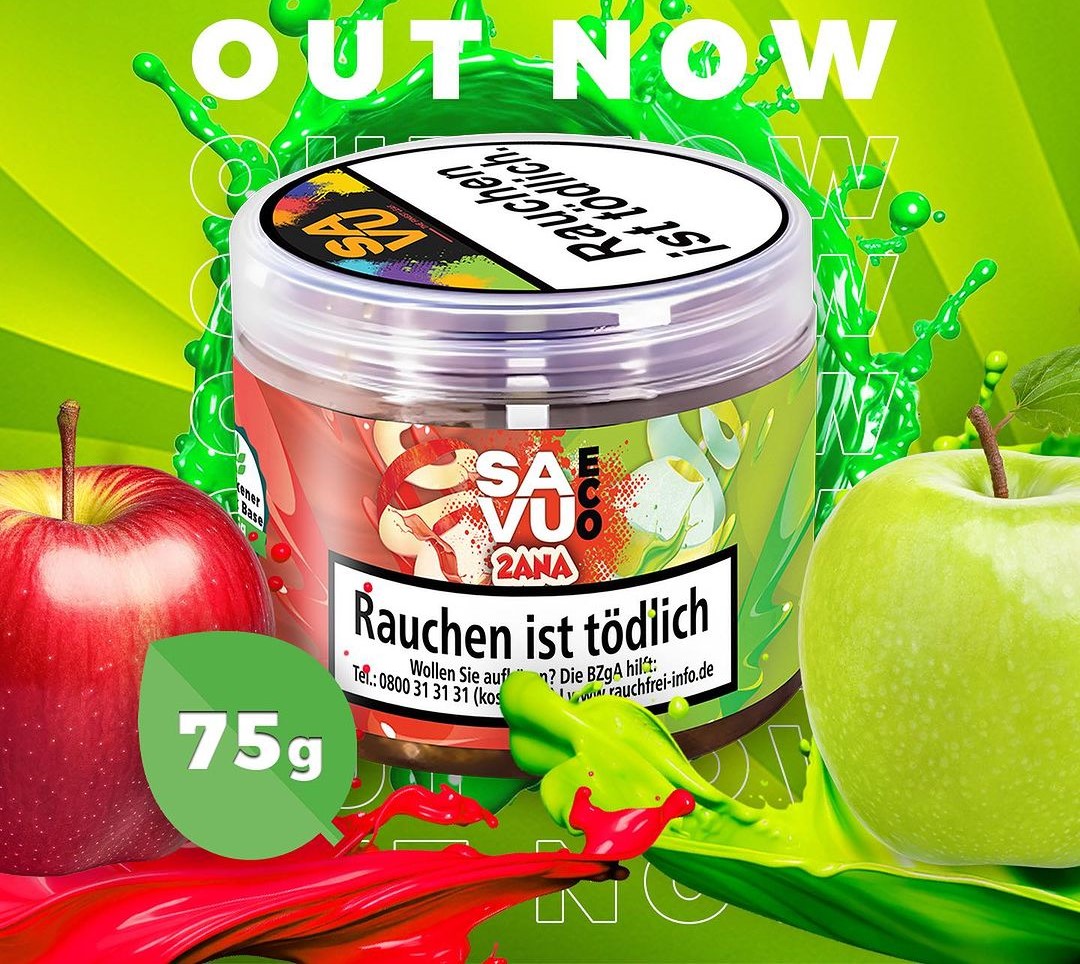 Savu Eco Pfeifentabak 2 Ana 75g Savu Eco Pfeifentabak 2 Ana 75g