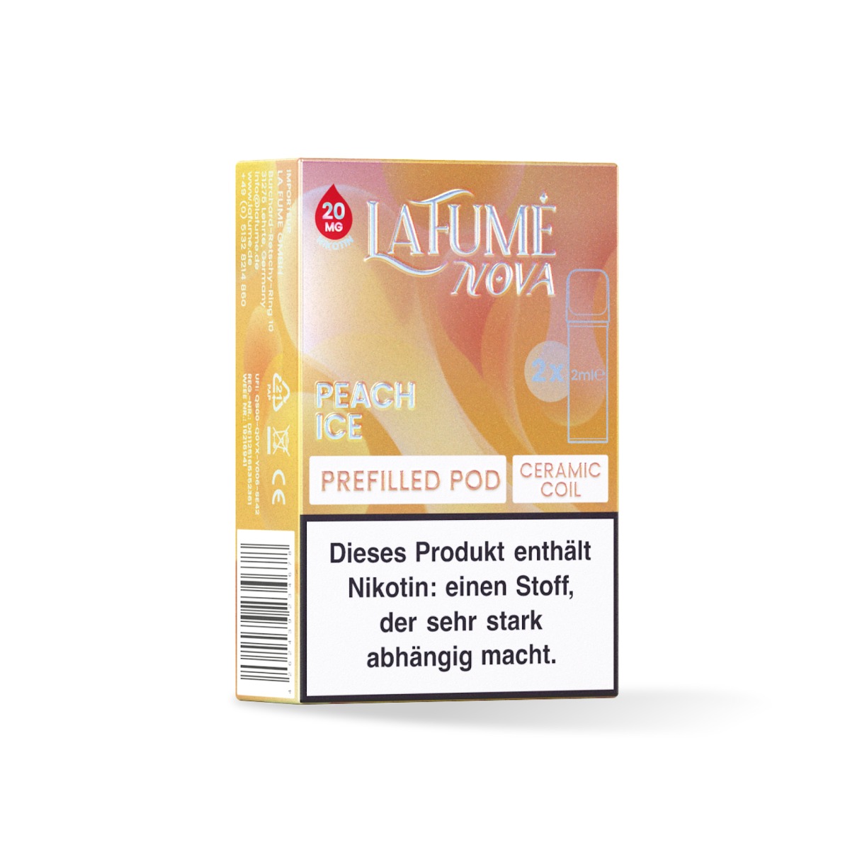 La Fume Nova Pod Peach Ice