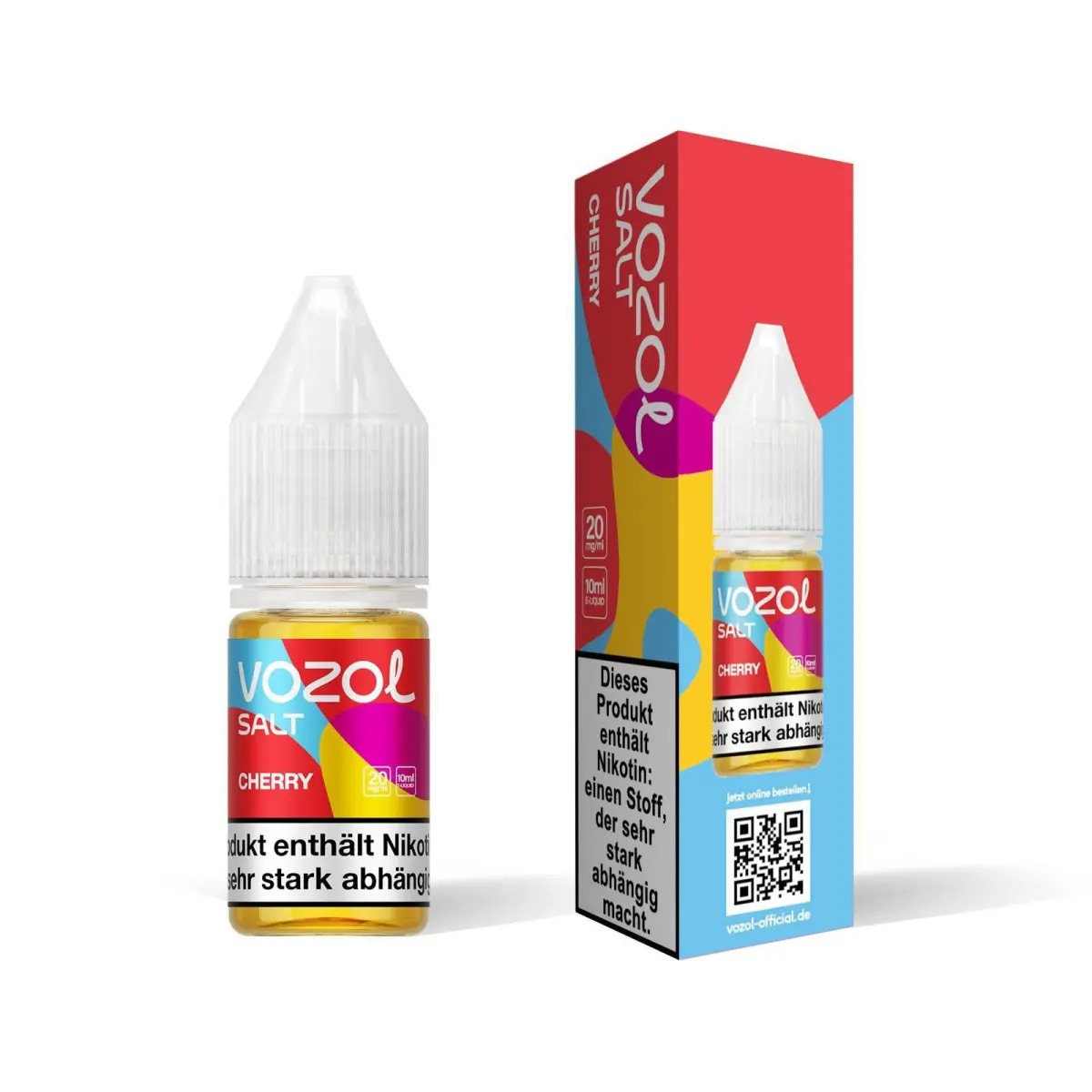 Vozol - Cherry Nikotinsalz Liquid 10ml | 20mg/ml