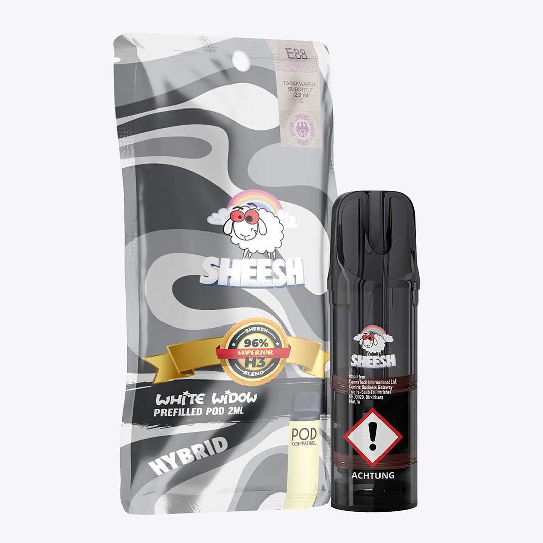 Sheesh 10-OH H3 Superior Blend Pod White Widow Sheesh 10-OH H3 Superior Blend Pod White Widow