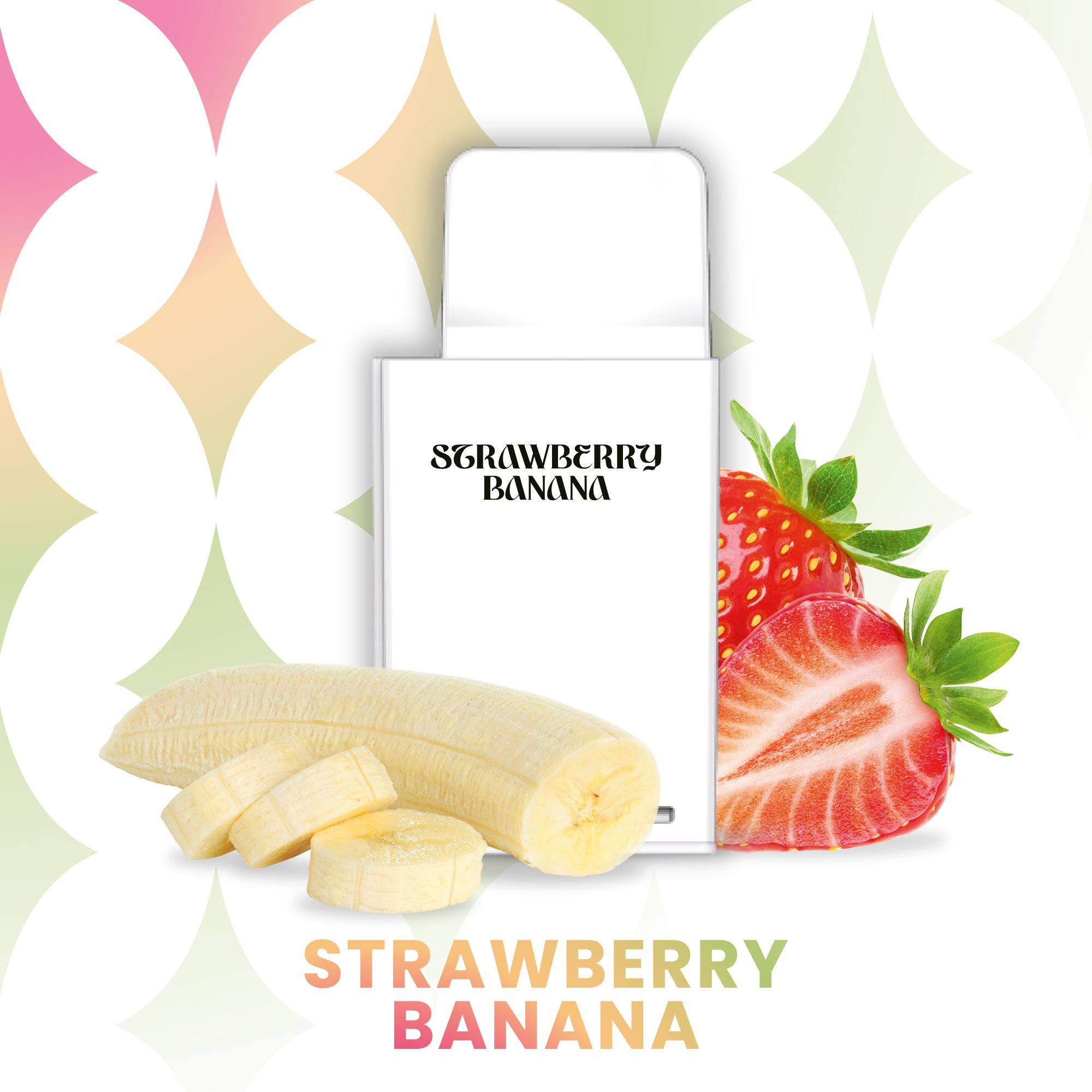 La Fume Cuatro - Pod - Strawberry Banana 2% Nikotin