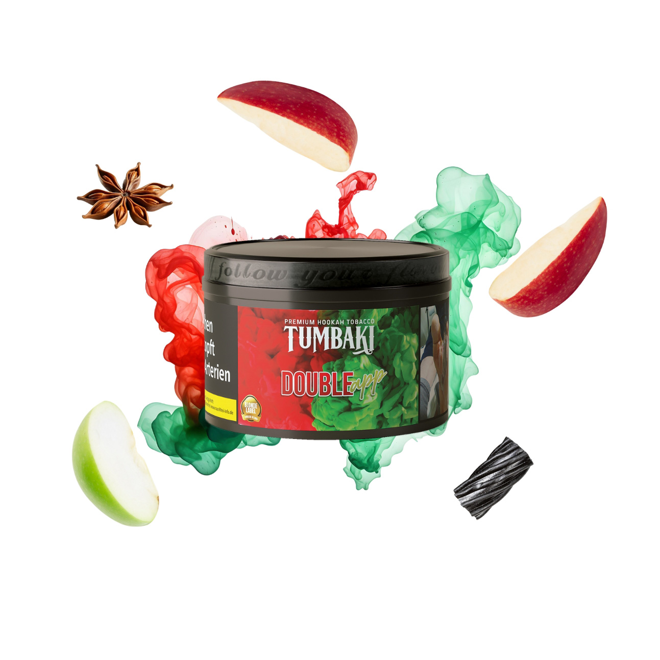 Tumbaki Shisha Tabak Double App 200g