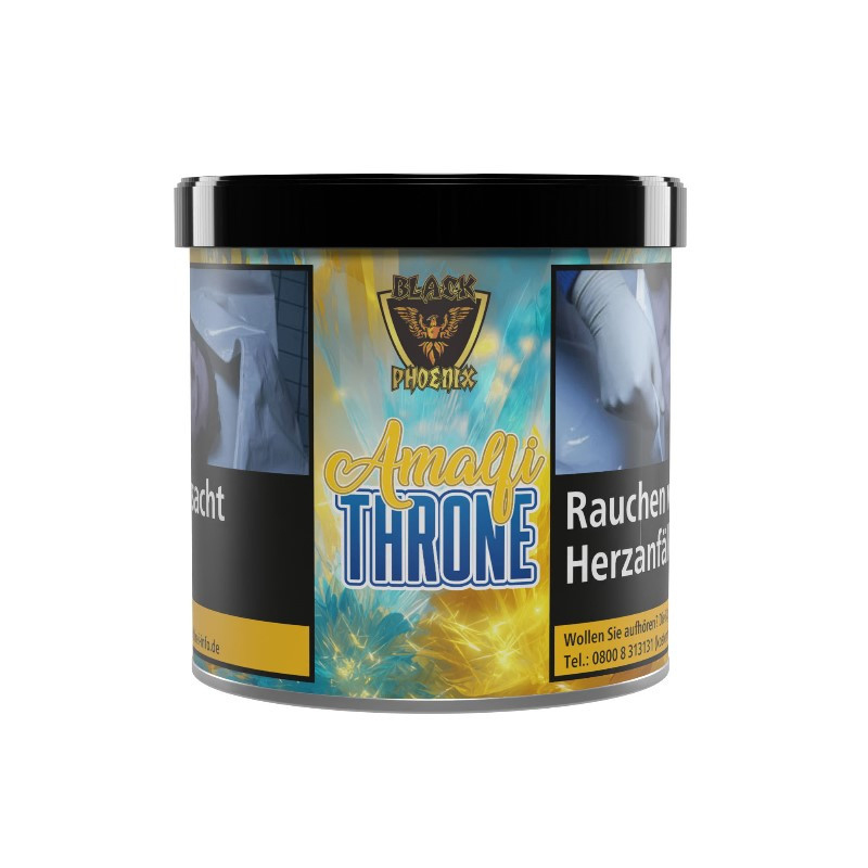 Black Phoenix - Amalfi Throne 200g Shisha Tabak Black Phoenix - Amalfi Throne 200g Shisha Tabak
