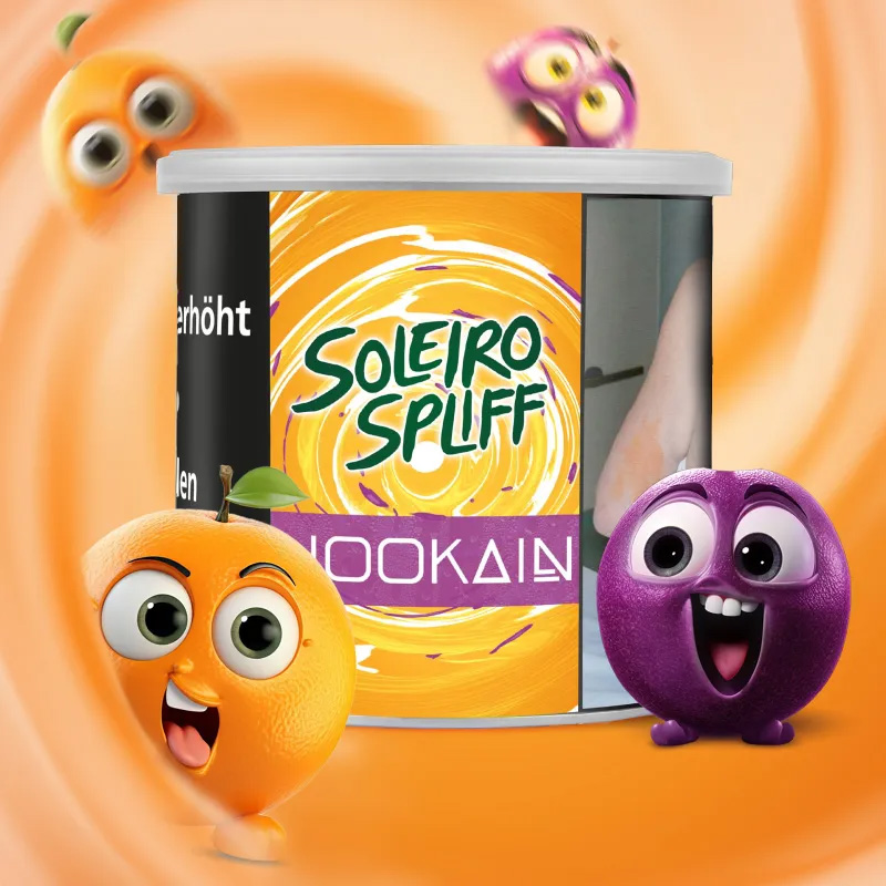 Hookain Shisha Tabak Soleiro Spliff 200g