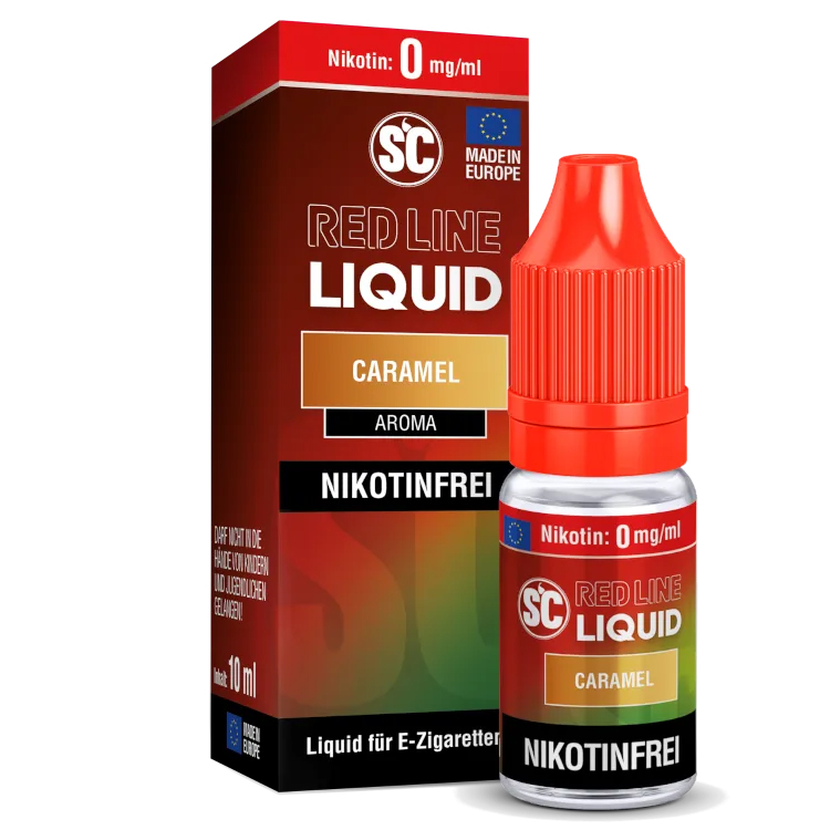 SC Red Line Liquid Caramel 10ml 0mg SC Red Line Liquid Caramel 10ml 0mg