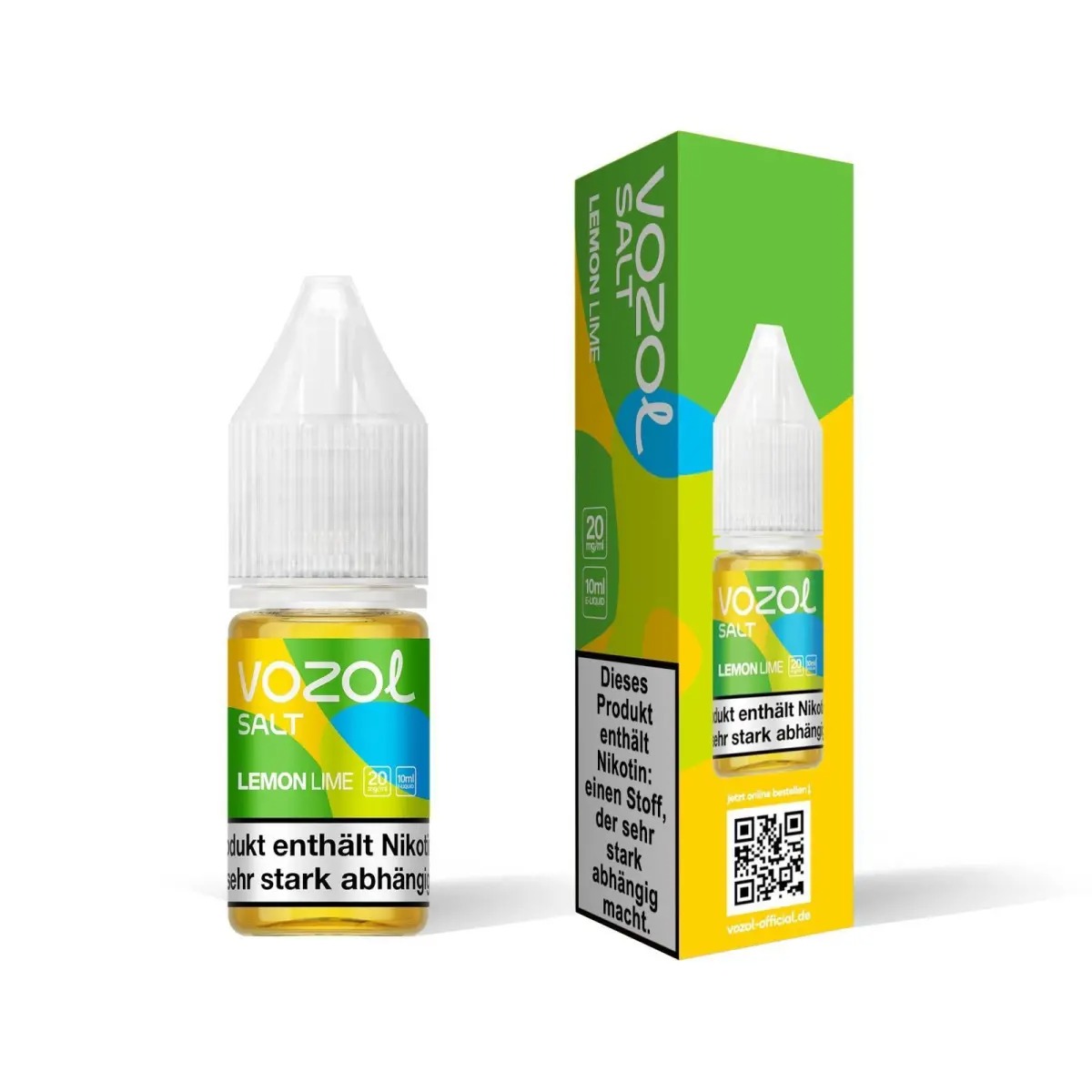 Vozol - Lemon Lime Nikotinsalz Liquid 10ml | 20mg/ml