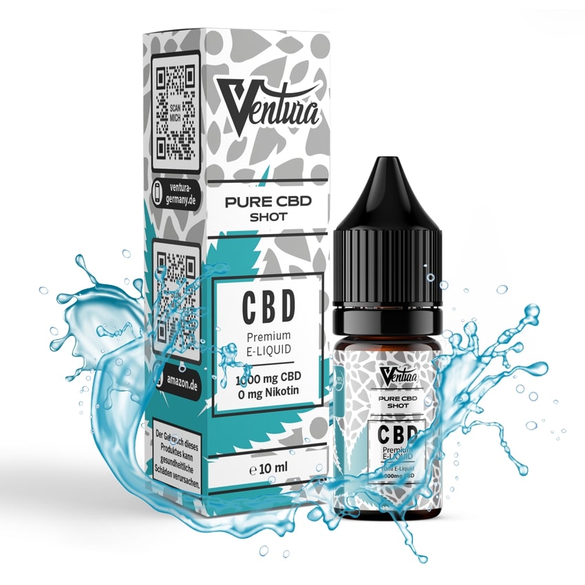 Ventura - Pure Shot CBD Liquid 10ml | 1000mg