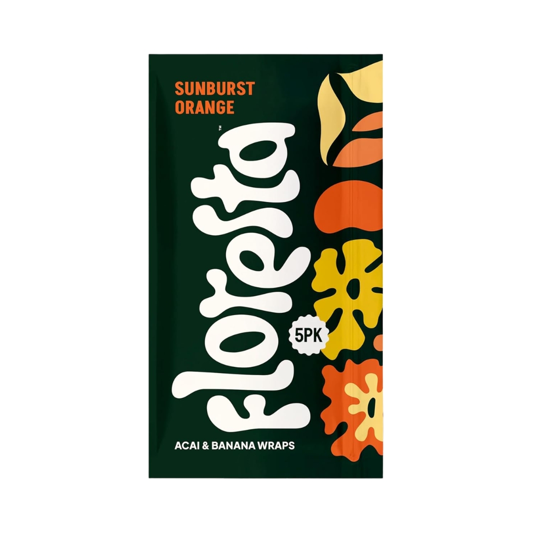 Floresta Wraps Sunburst Orange Floresta Wraps Sunburst Orange