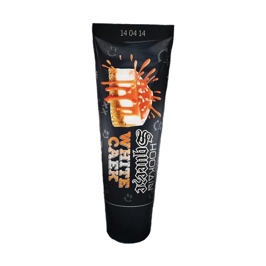 hookahSqueeze x Hookain Tubes Shisha Paste White Caek 25g hookahSqueeze x Hookain Tubes Shisha Paste White Caek 25g