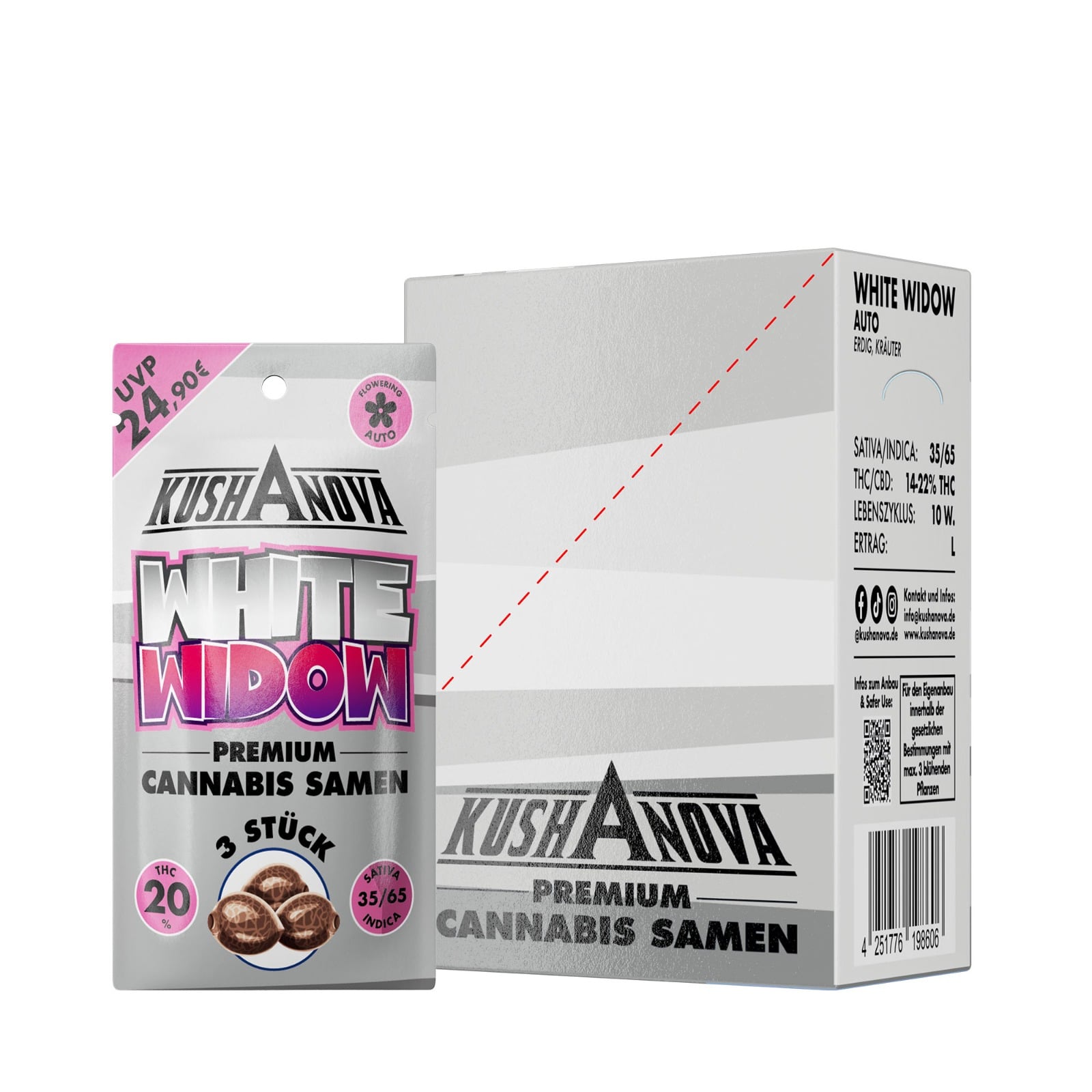 Kushanova Cannabissamen White Widow