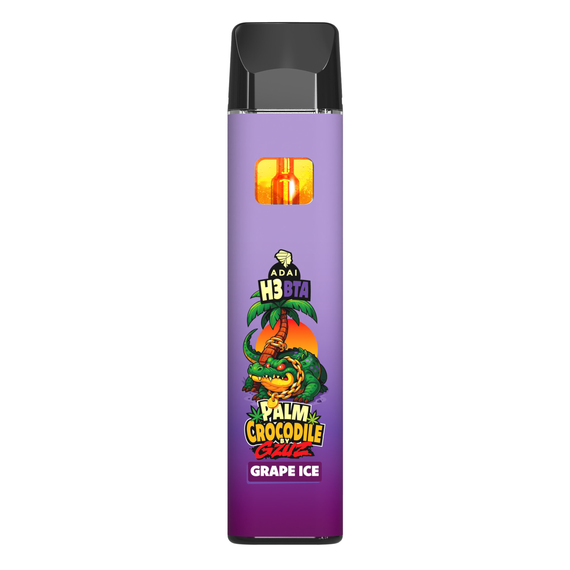 Palm Crocodile H3BTA Vape - Grape Ice 1ml