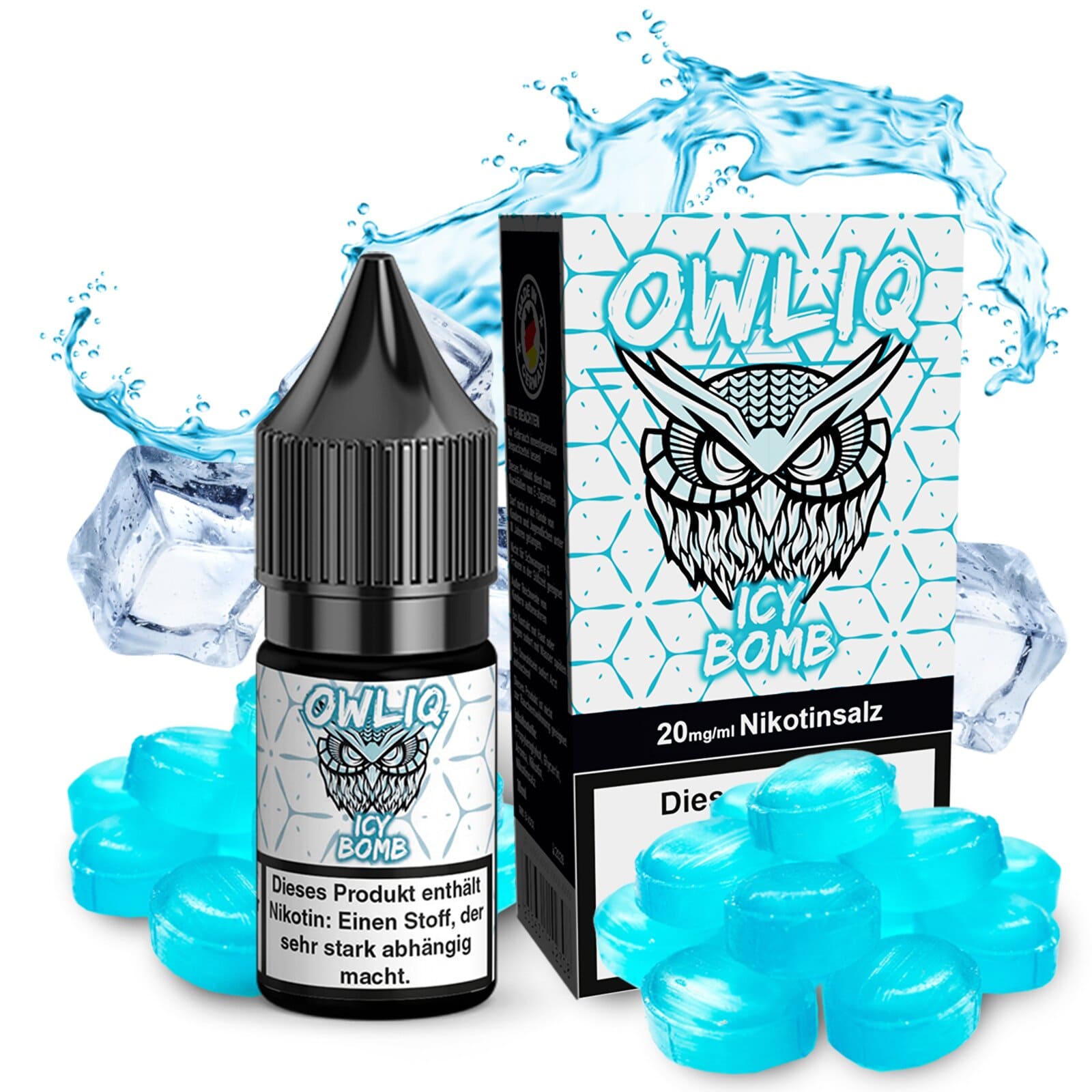 Owliq Liquid Icy Bomb 20mg 10ml