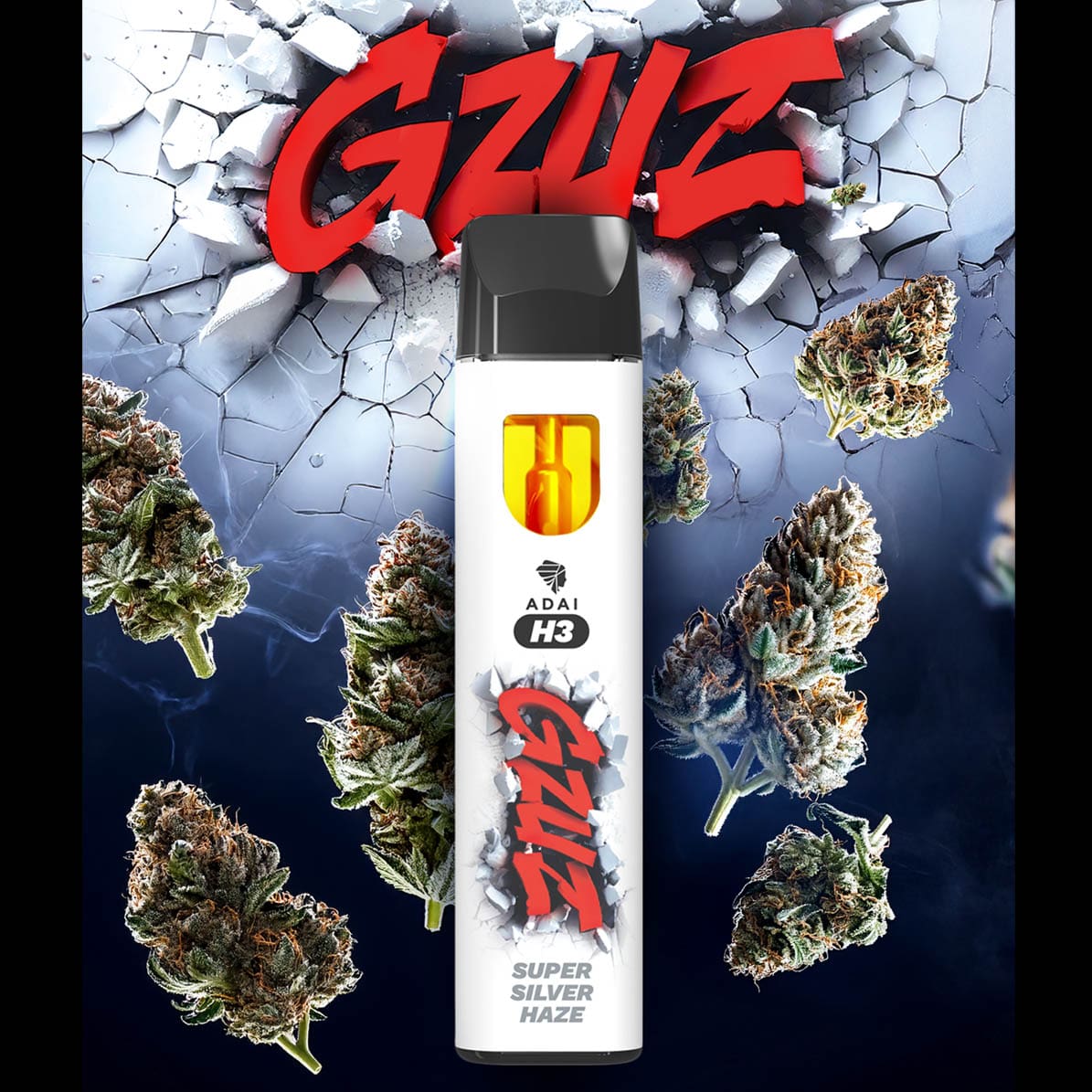 Gzuz H3 Vape Super Silver Haze