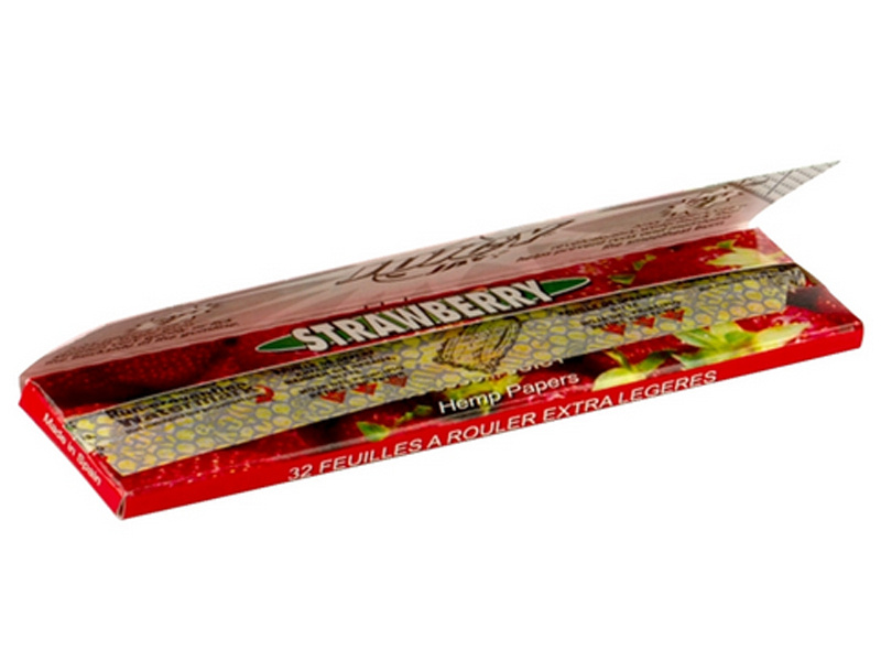 Juicy Jay's - Mix N Roll King Size Slim Longpapers mit Geschmack - Strawberry