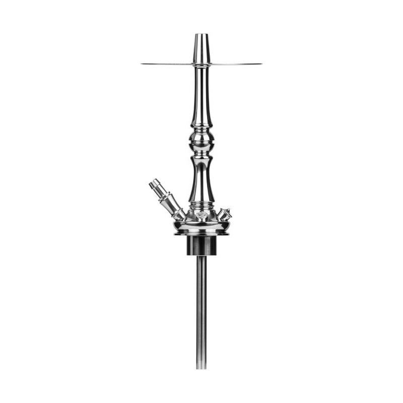 Moze Shisha Tradi M Silver Cut Glass Rauchsäule