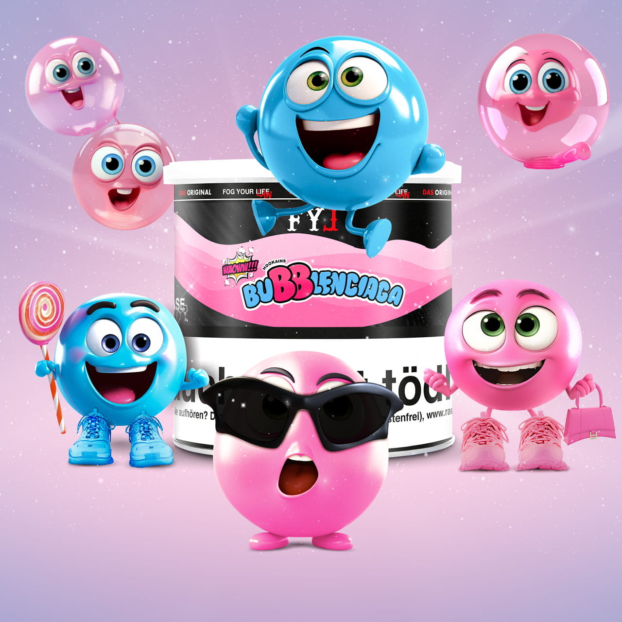 FYL-bubblenciaga Fog Your Law FYL Tabak Dry Tobacco Base Bubblenciaga 65g