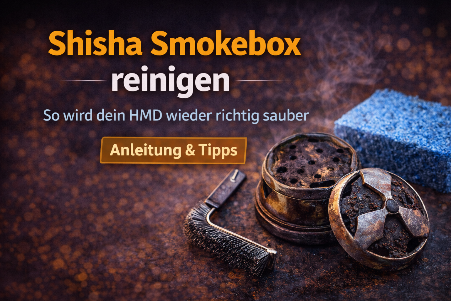 Shisha Smokebox reinigen - So wird dein HMD wieder richtig sauber