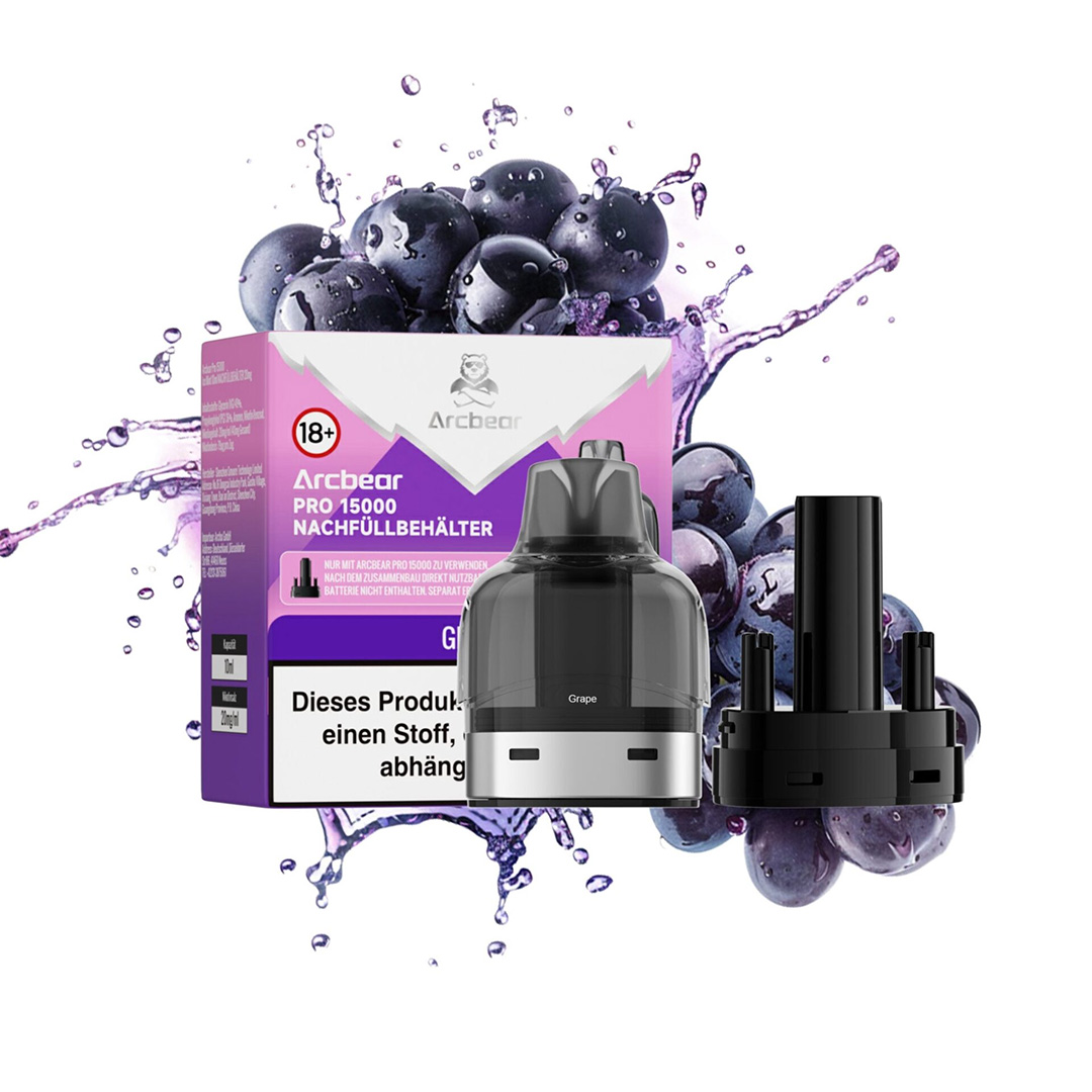 Arcbear - Pro 15000 Pod - Grape 10ml