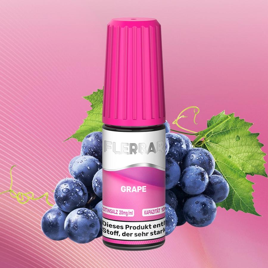 Flerbar - Grape Nikotinsalz Liquid 10ml | 20mg/ml