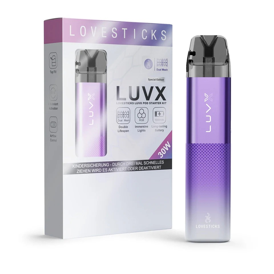 Lovesticks - LUVX Pod Kit - Purple