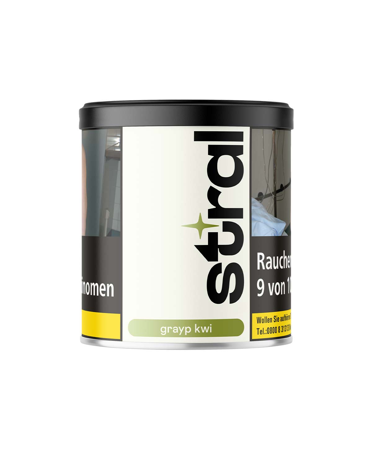 Stral Shisha Tabak Grayp Kwi 200g