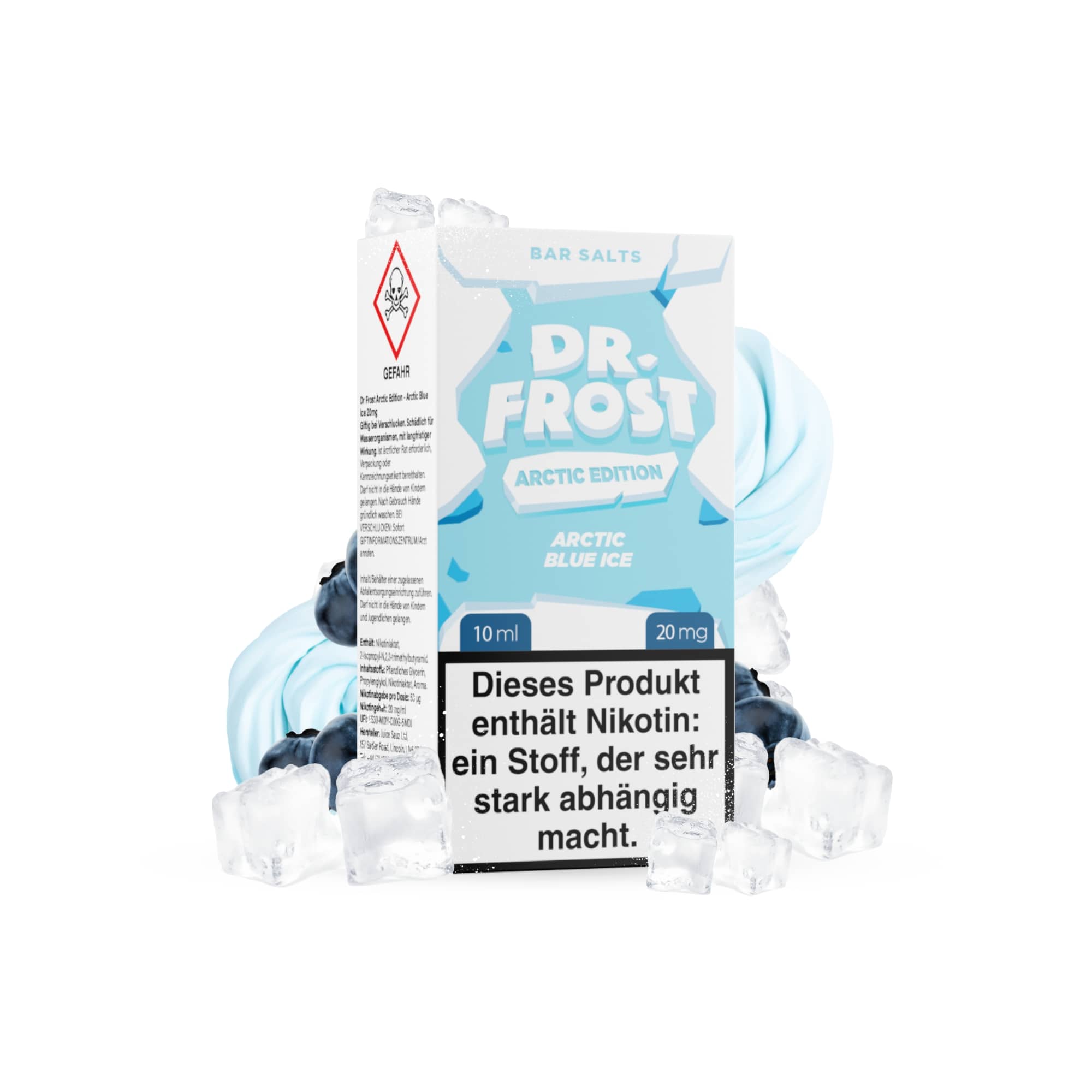 Dr. Frost - Arctic Edition Arctic Blue Ice Nikotinsalz Liquid 10ml | 20mg/ml