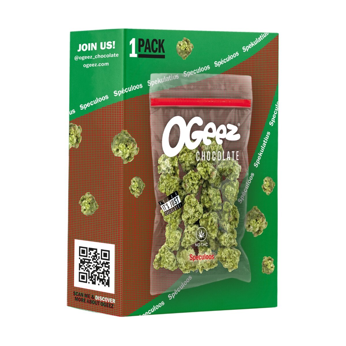 Ogeez - Schokolade Weed Optik Speculoos 35g