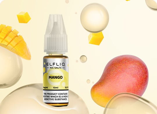 Elfliq - Mango Nikotinsalz Liquid 10ml l 20mg/ml