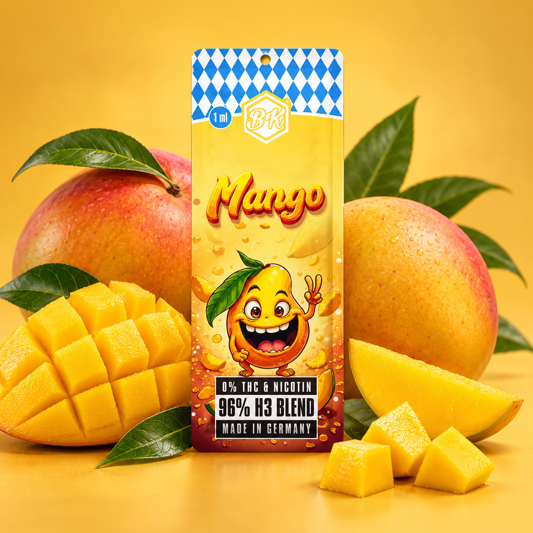 Bavarian Krauts H3 Blend Vape Mango 1ml Bavarian Krauts H3 Blend Vape Mango 1ml