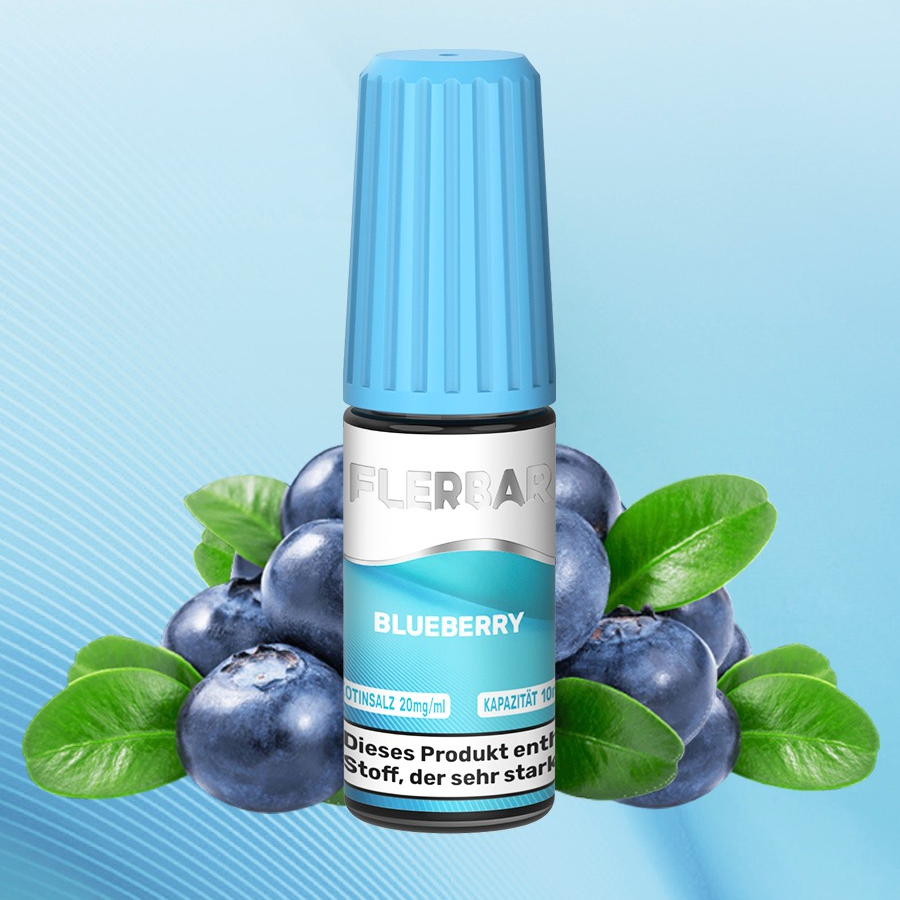 Flerbar - Blueberry Nikotinsalz Liquid 10ml | 20mg/ml