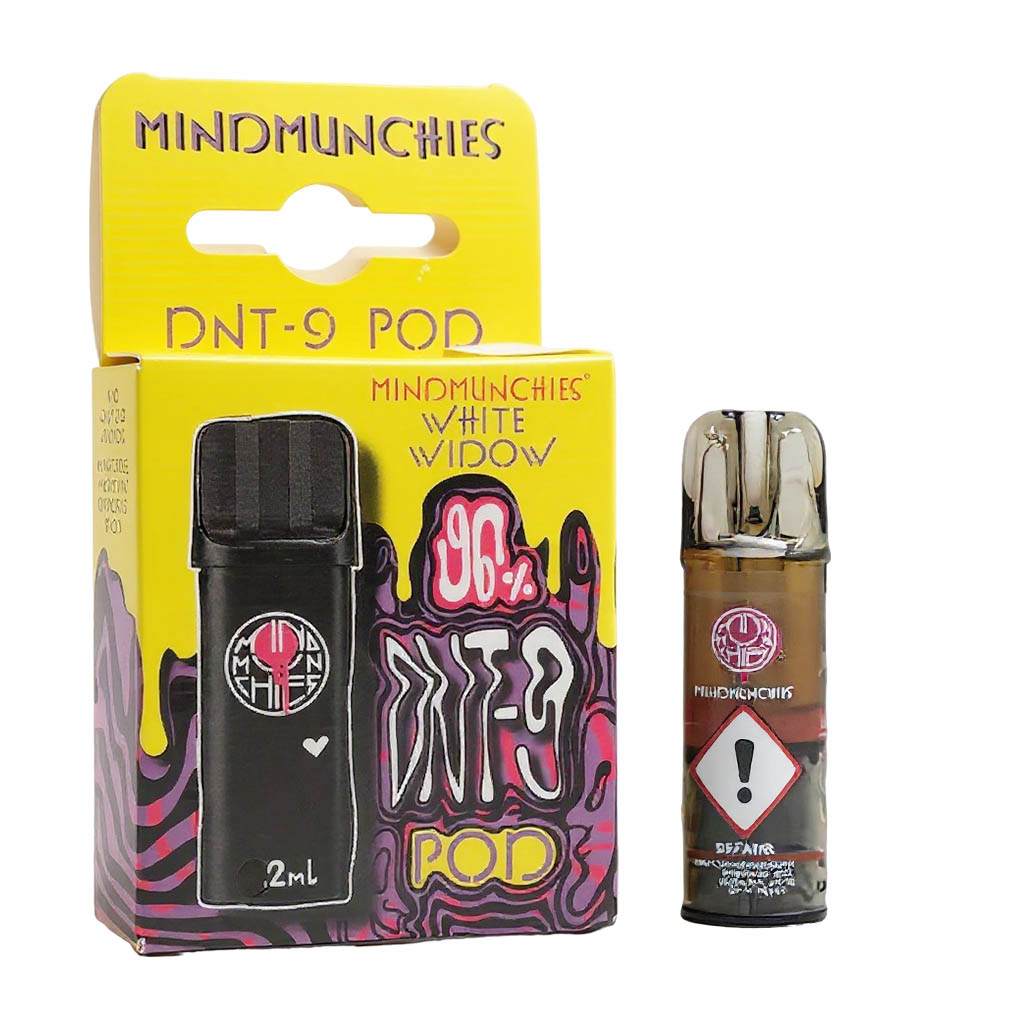 Mind Munchies DNT-9 Pod White Widow 2ml Mind Munchies DNT-9 Pod White Widow 2ml