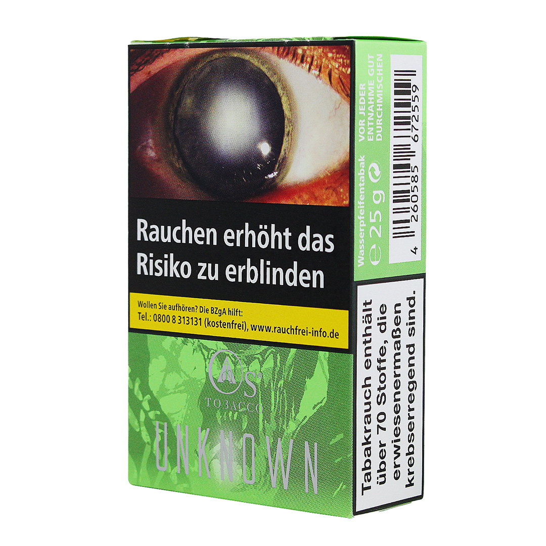 TOS25un OS Shisha Tabak - Unknown 25g
